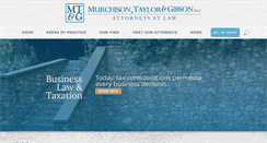 Desktop Screenshot of murchisontaylor.com